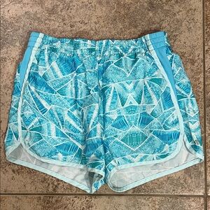 C9 by Champion Light Blue Geometric Kids Shorts